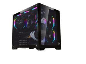 Inplay Seaview Pavillion MATX Case Black