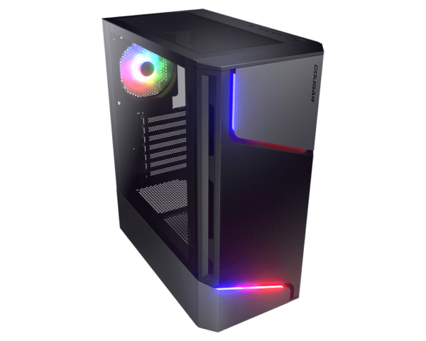 COUGAR MX360 RGB MID-TOWER | TG | 1+ARGB FAN | ATX GAMING