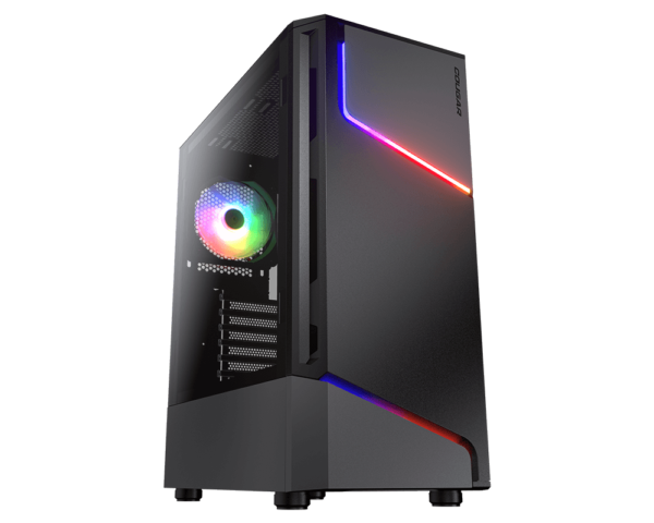 COUGAR MX360 RGB MID-TOWER | TG | 1+ARGB FAN | ATX GAMING