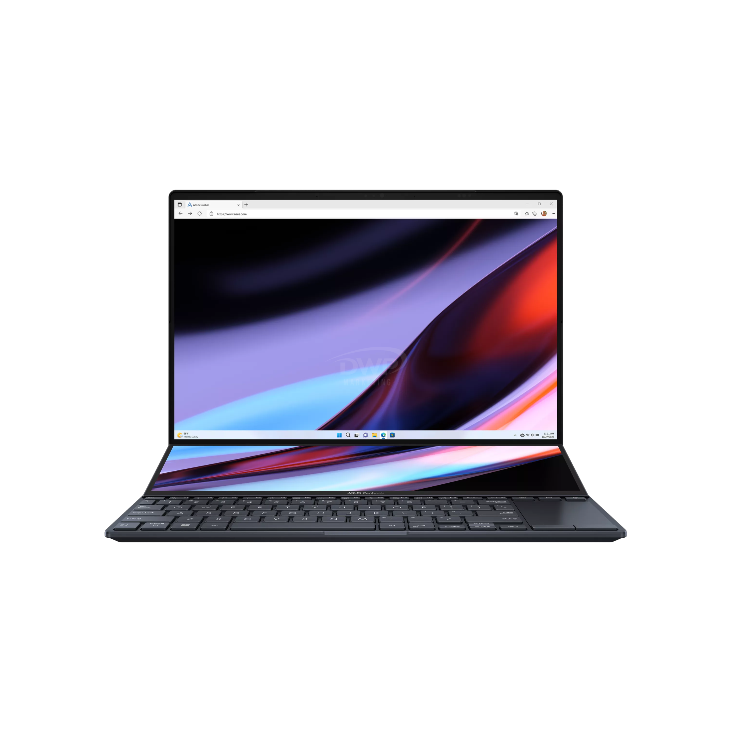 Asus ZenBook PRO DUO UX8402ZE-M3050WS 14.5in 2.8 OLED+ScreenPad 12.7in, CORE i7-12700H/16GB RAM/512GB SSD/RTX3050Ti 4GB/WIN11