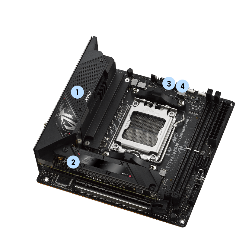 ASUS MB ROG STRIX B650E-I GAMING WIFI - Image 3