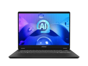 MSI Prestige 14 AI Evo C1MG-014PH Laptop (Stellar Grey) | 14" FHD+ (1920x1200) 144Hz | Core Ultra 7 155H | 16GB RAM | 1TB SSD | Intel Arc | Windows 11 | MS Office Home & Student 2021 | MSI Topload Bag