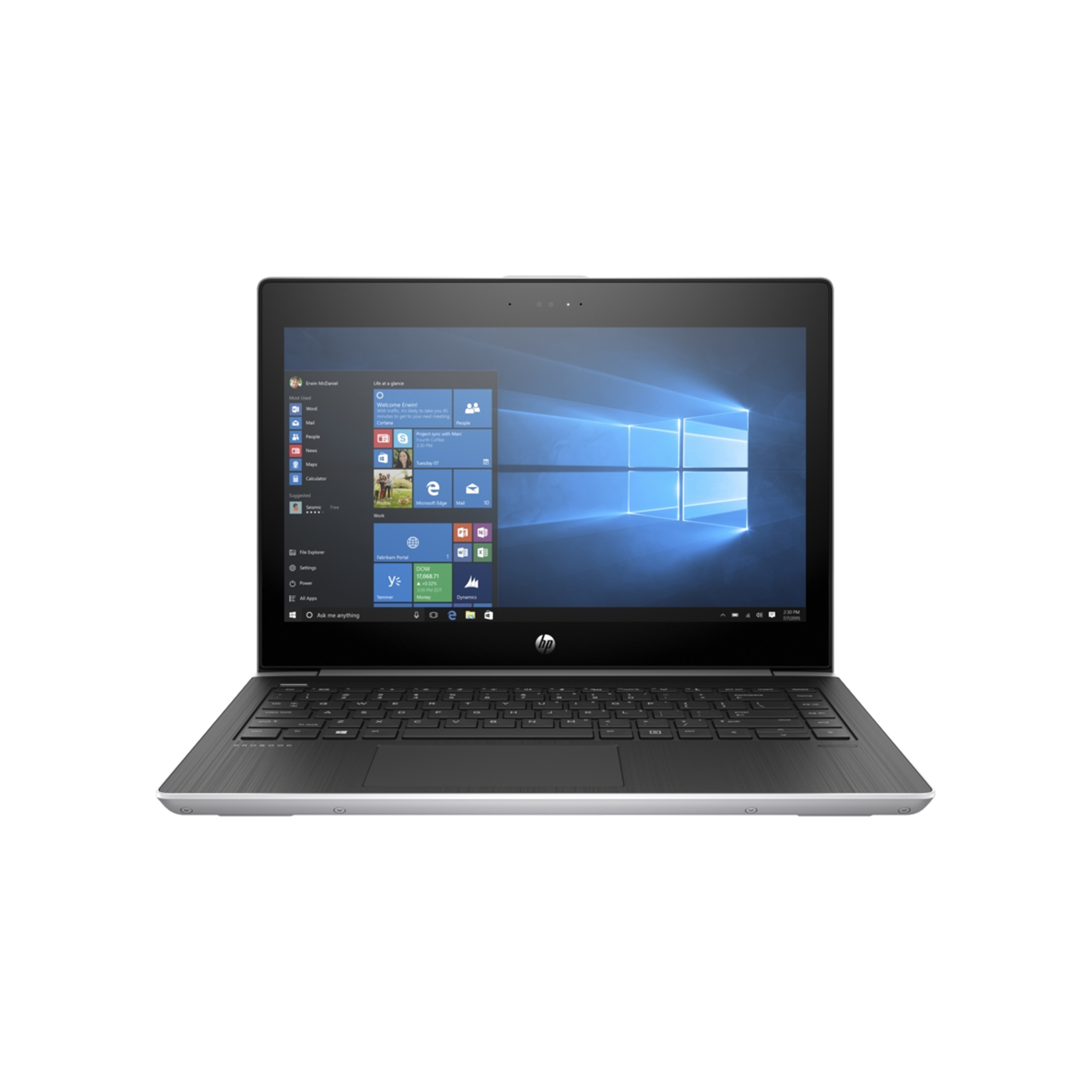 HP ProBook 430 G5 13.3 Laptop - Intel Core i3, 8GB RAM, 128GB SSD, Windows 10 Pro 64-Bit