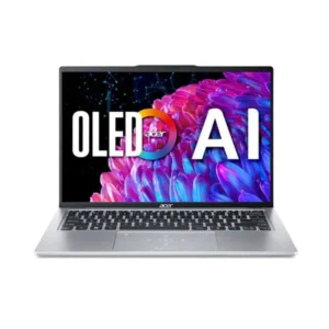 Acer Swift Go 14 SFG14-73-59GV Laptop (Pure Silver) | 14" FHD (1920x1080) OLED | Ultra 5 125H | 16GB RAM | 512GB SSD | Intel Arc | Win 11 Home + MS Office Home & Student 2021
