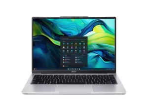 Acer Aspire Lite AL14-31P-36BE Laptop (Silver) | 14" WUXGA (1920x1200) IPS | i3-N300 | 8GB RAM | 512GB SSD | Intel UHD Graphics | Windows 11 Home + Acer Entry Run Rate Backpack E-1620-P