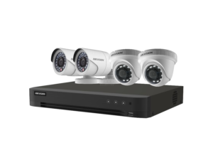HIKVISION TVI-4CH2D2B-2MP 4CH 2MP H.265 Combo Kit