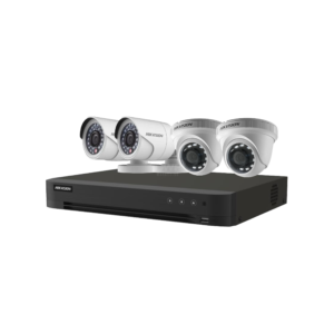 HIKVISION TVI-4CH2D2B-2MP 4CH 2MP H.265 Combo Kit