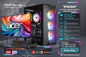 PRISM Custom Gaming PC - AMD Ryzen 5 8500G, 16GB DDR5, 512GB SSD