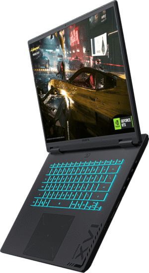 GIGABYTE A16 Gaming Laptop | CMHH2PH893SH | Intel Core i5-13420H | RTX 4050 6GB | 16GB DDR5 RAM | 512GB SSD | 16″ FHD+ (1920×1200) 165Hz | Windows 11