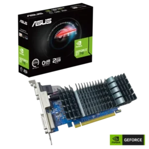 Asus NVIDIA  GT710-SL-2GD5-BRK-EVO 2GB GDDR5 64-bit Low Profile Graphics Card