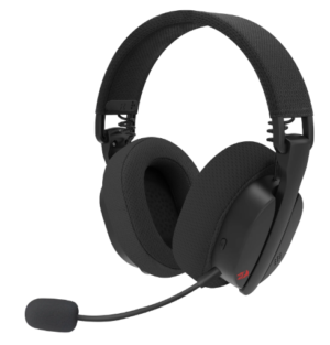 RED DRAGON HEADSET H888 WIRELESS LUCE BLACK